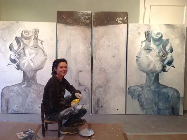 Paintings, Emilie Cummings-Enneking, 160/180/180/160 x 100/70/70/100 cm