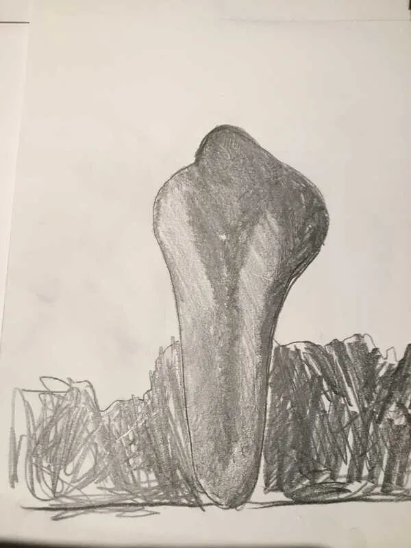 Paintings, Emilie Cummings-Enneking, drawing, study