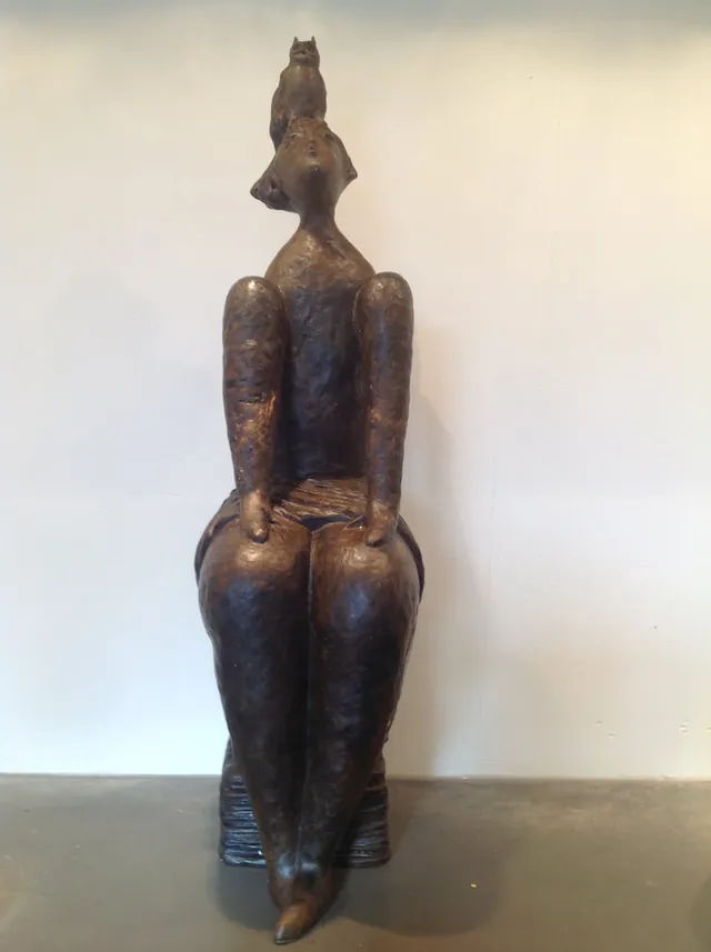 Bronzes, Emilie Cummings-Enneking, Height: 60 cm