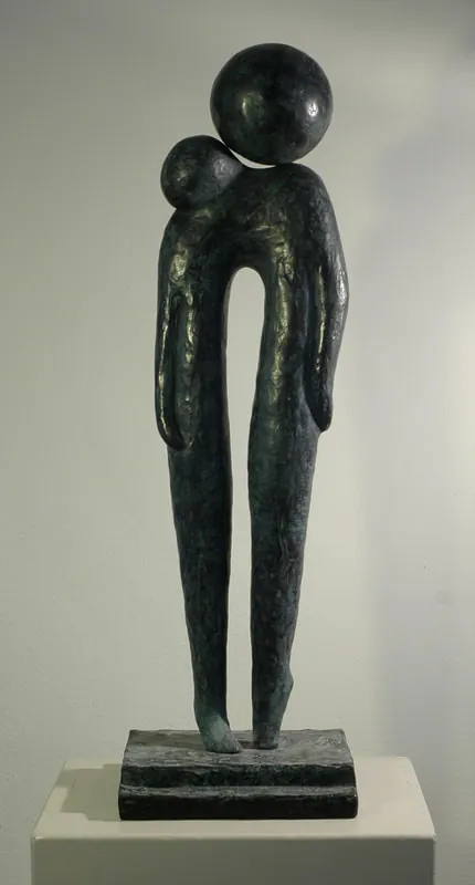 Bronzes, Emilie Cummings-Enneking, Height: 200 cm