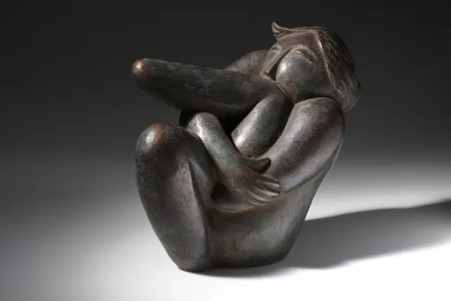 Bronzes, Emilie Cummings-Enneking, Height: 40 cm