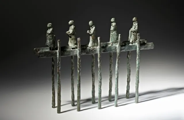 Bronzes, Emilie Cummings-Enneking, Height: 45 cm