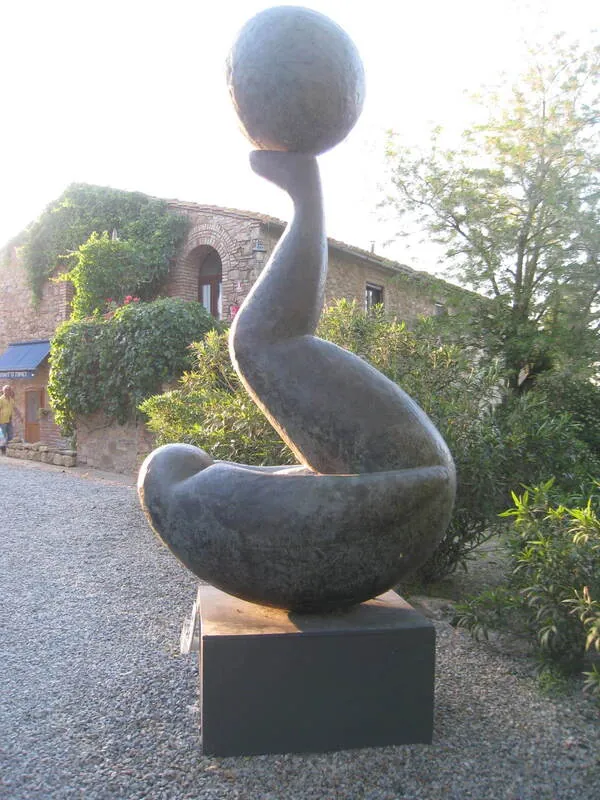 Bronzes, Emilie Cummings-Enneking, Height: 250 cm