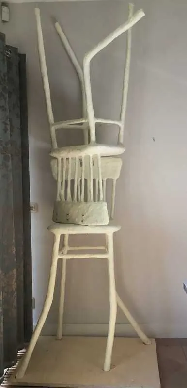 Mixed media, Emilie Cummings-Enneking, Height: 260 cm