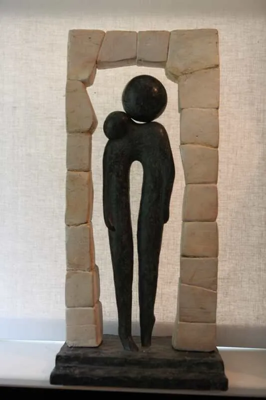 Mixed media, Emilie Cummings-Enneking, Height: 300 cm