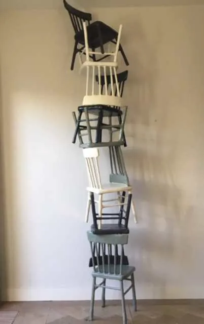 Mixed media, Emilie Cummings-Enneking, Height: 270 cm