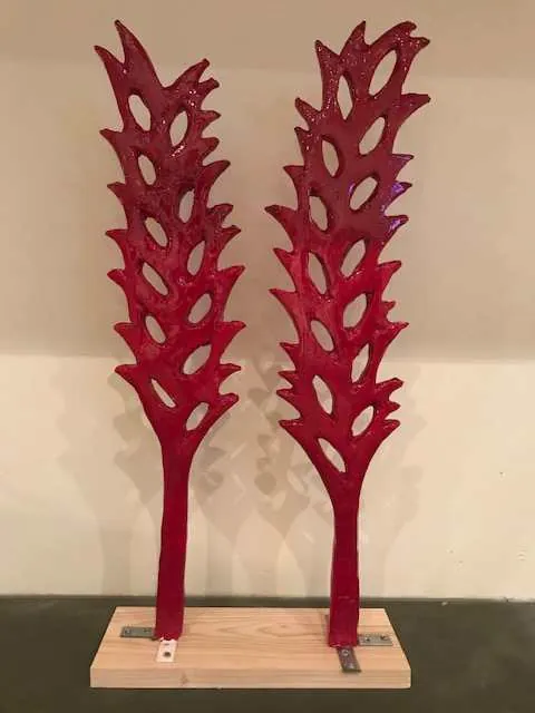 Mixed media, Emilie Cummings-Enneking, Maquette for 5m tall