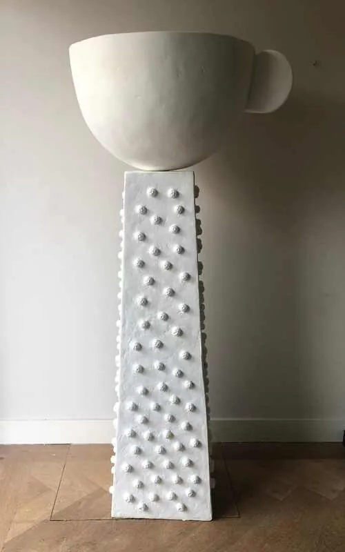 Mixed media, Emilie Cummings-Enneking, Height: 160 cm