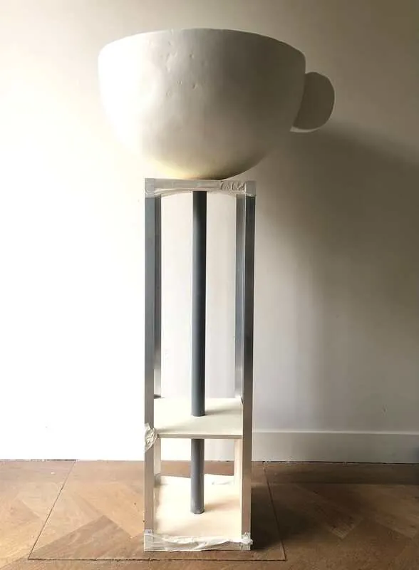 Mixed media, Emilie Cummings-Enneking, Height: 130 cm