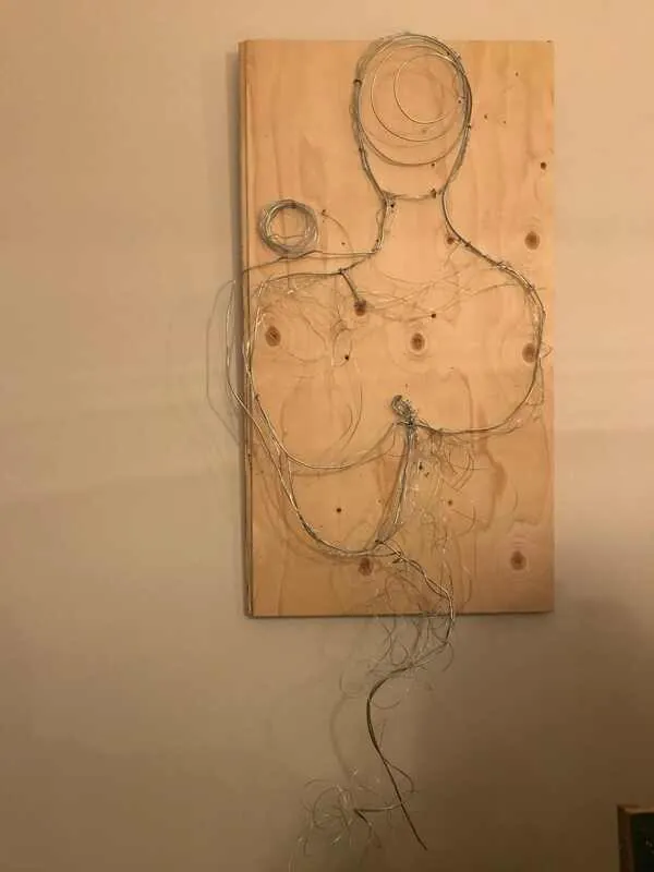 Mixed media, Emilie Cummings-Enneking, 80 x 40 cm